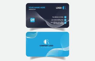 Fresh Personal Business Card Design vector