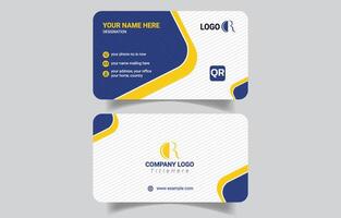Unique Corporate Business Card Design Templates vector