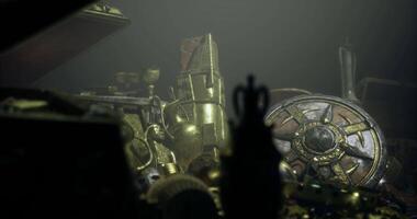 CGI Treasure trove reveals hidden artifacts and gold in a mysterious location video