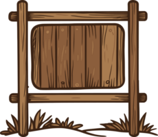 Wooden sign clip art free download png