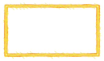 A frame with a fire on it png