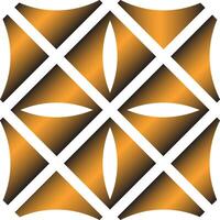 Gold geometric pattern design for backgrounds and textures vector