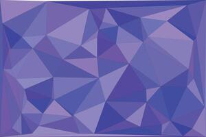 Abstract geometric purple and blue polygon background design vector