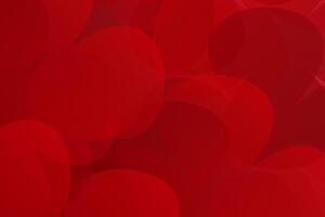 Red background abstract floral shapes gradient illustration design vector