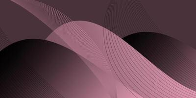 Violet background with colorful geometric line shape abstract concept. Illustration design vector