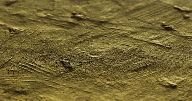 CGI Textured surface in rich gold with intricate patterns and lines video