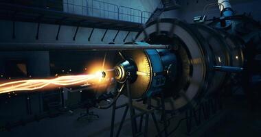 CGI Lab showcasing advanced propulsion systems with cutting edge tech video