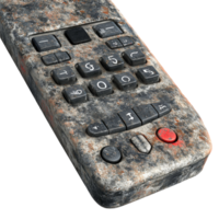 A remote control that is covered in a rock pattern png
