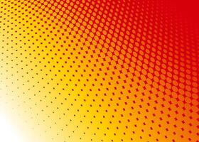 Red and yellow dotted pattern vector