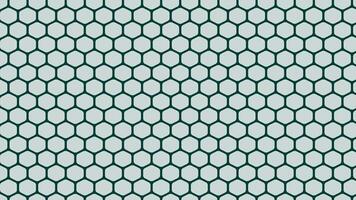 Geometric hexagon pattern design vector