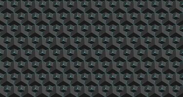 Geometric hexagonal pattern design vector