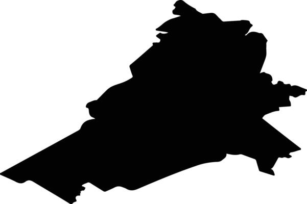 Puurmani vald Estonia silhouette map