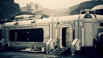 CGI Futuristic Spaceship With Door video