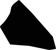 RABDURE Somalia silhouette map vector