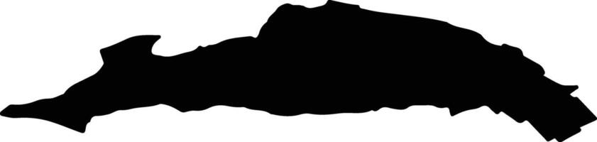 RACU Romania silhouette map vector