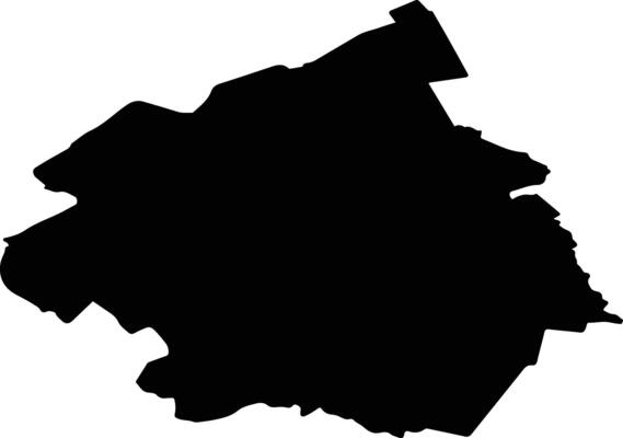 Saare vald Estonia silhouette map