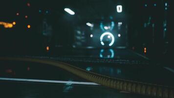 CGI Laboratory environment showcasing advanced equipment and dim lighting effects video