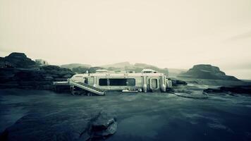 CGI Abandoned RV in Rocky Area video