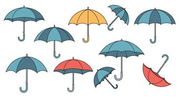 The Ultimate Guide to Choosing the Perfect Umbrella for Every Weather Condition in Detail vector