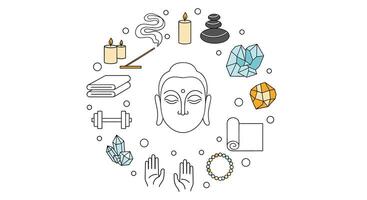 Enhancing Wellness Daily How to Implement Relaxing Self Care Practices at Home vector