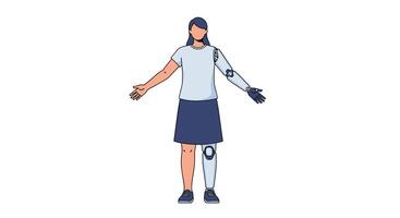 Empowering Future Advancements A Glimpse Into Assistive Technology And Human Augmentation Devices vector