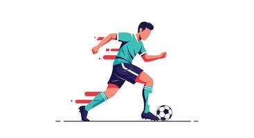 The Art of Dribbling Mastering Ball Control Speed and Agility in Soccer Excellence vector