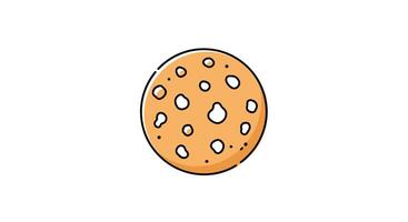 A Culinary Journey Exploring the Delights of Baking a Perfect and Delicious Cookie vector