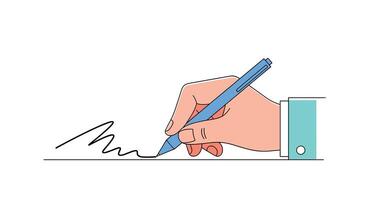 Understanding Handwriting Analysis Unveiling the Secrets Behind Personality Traits and Psychological Interpretation Techniques vector