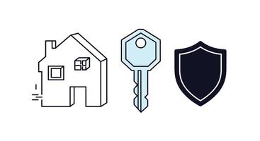 Securing Your Home and Family A Comprehensive Guide to Enhancing Home Security Measures vector