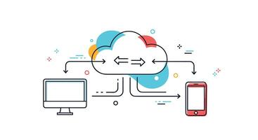 Understanding Cloud Computing How it Works and Why You Should Use it Today vector