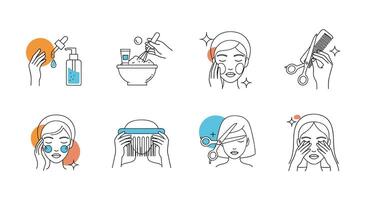 Simple Steps to Implement a Sustainable Hygiene Routine and Reduce Waste in Daily Life vector