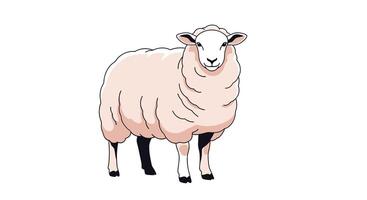 A Study of Sheep Breeds and Wool Production Techniques Across Various Geographical Regions vector