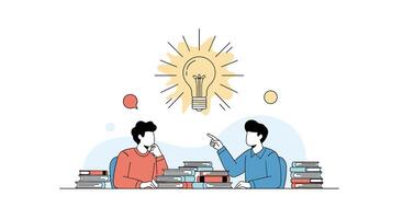Exploring Collaborative Learning and Development of Ideas in a Student Environment for Innovation vector