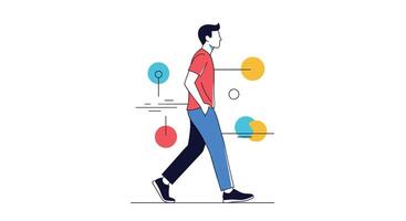 The Importance of Maintaining Physical Activity for Overall Health and Well Being Daily vector