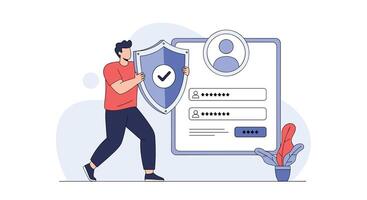 Data Protection and Privacy Solutions A Comprehensive Guide to Securing Personal Information vector