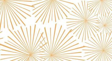 Golden Sunburst Pattern A Radiant Background for Festive Celebrations and Artistic Design Projects vector