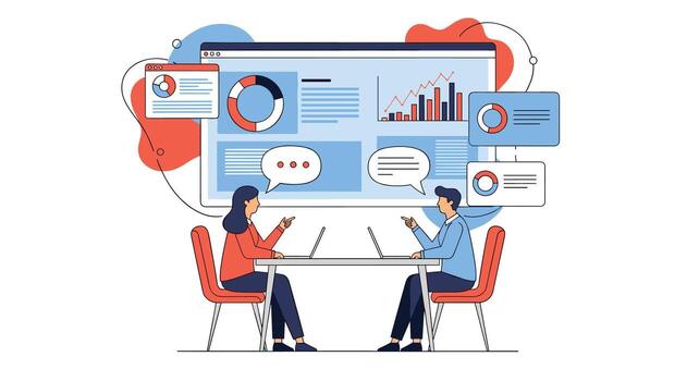 Comprehensive Analysis and Strategic Decision Making Optimizing for Business Success and Positive Outcomes vector