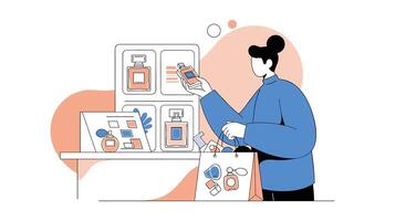 Organizing Items and Personal Belongings to Manage House Clutter and Cleaning Regularly for Maintenance vector