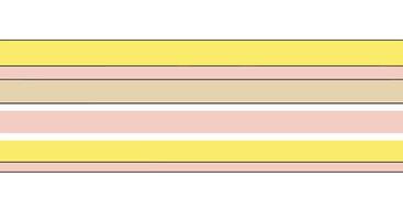 Horizontal Stripes of Yellow Pink Beige Colors Create a Modern Abstract Background vector