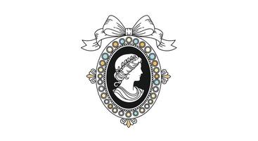 The Art of Cameos A Comprehensive Guide to Collecting Carved Gemstones and Shells vector