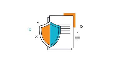 Protecting Your Important Files Understanding File Protection and Security for Sensitive Information Today vector