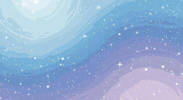 The Deepest Dreams Await You Tonight Underneath the Silent Gentle Galaxy Glow vector