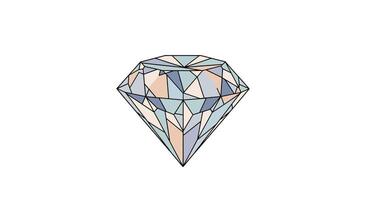 A Guide to Understanding Diamonds Quality Carat Clarity Cut and Color Specifications vector