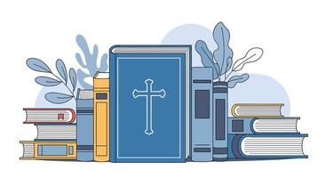 Exploring the Timeless Wisdom Understanding the Enduring Relevance and Importance of Ancient Texts vector