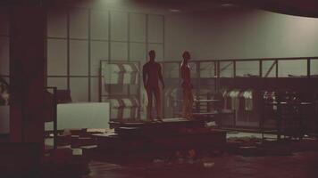 CGI Store interior devastated by thieves in the aftermath of a night of looting video