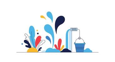The Splendor of Water A Comprehensive Exploration of Its Impact and Significance vector