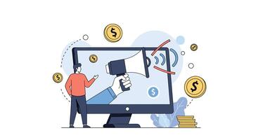 Driving Revenue Through Digital Marketing Strategies A Comprehensive Guide to Profitable Growth vector