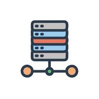 Server icon, server, server, new style server, server, server, server, server, server, vector