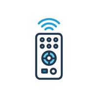 remote control icon on a white background vector