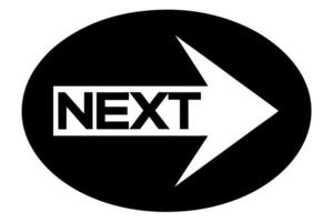 Next arrow sign vector